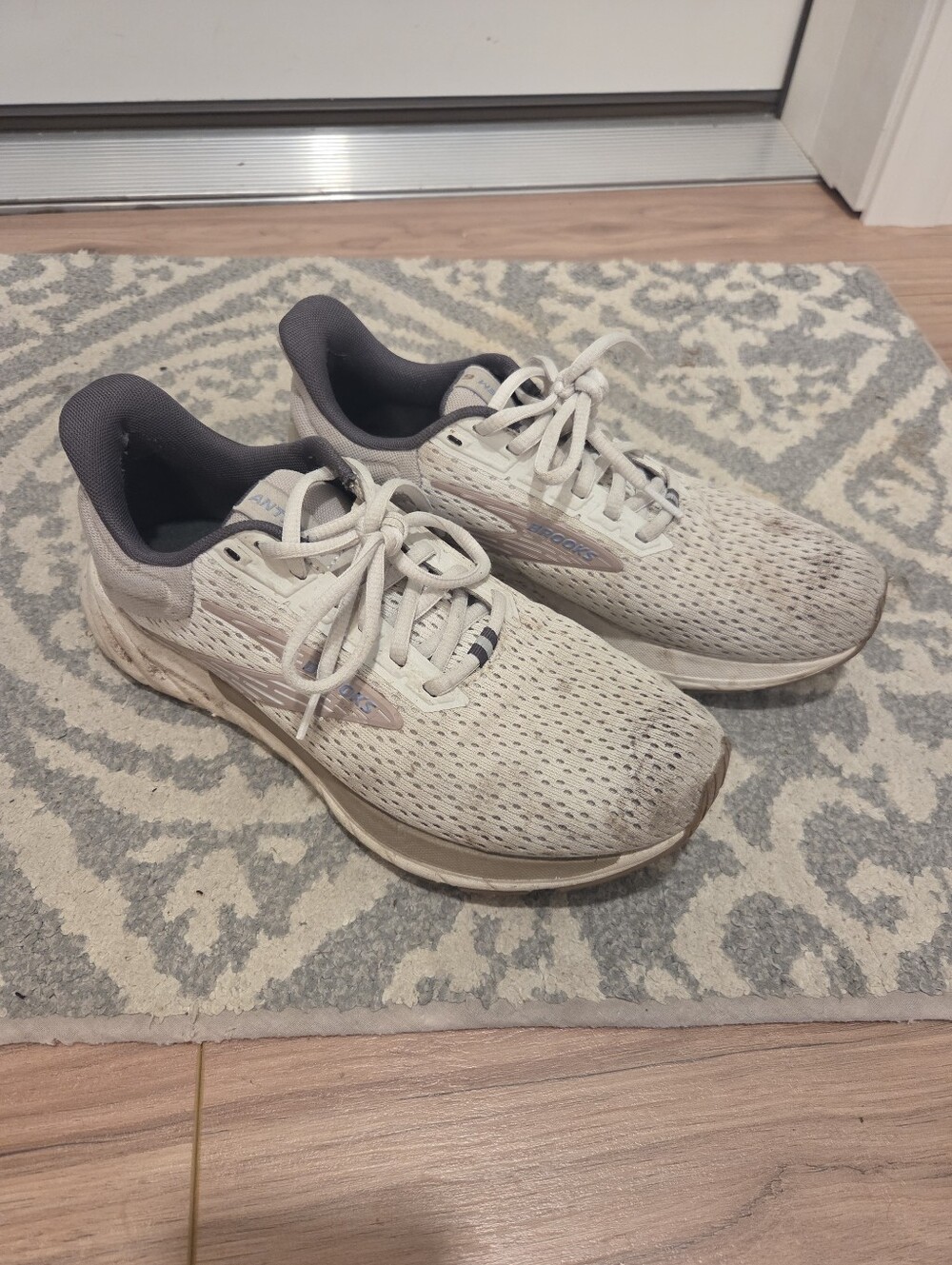 Brooks Women’s Anthem 6 Neutral Running Shoe Beige